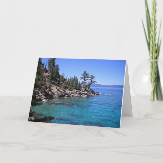 Cartão Lake Tahoe (Frente)