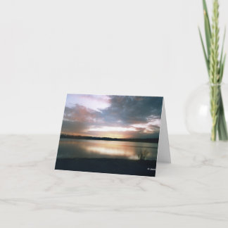 Cartão Lakeside, pensando em você