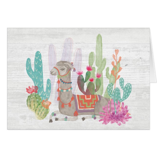 Cartão Lamas bonitos mim (Frente Horizontal)