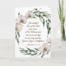 Lamentações 3:22-23 Amor do Senhor