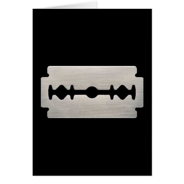 CARTÃO LÂMINA DE LÂMINA DO BALANCIM DE PUNK (Frente)