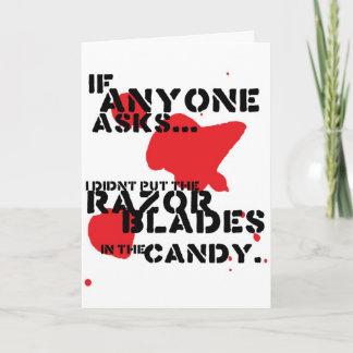 Cartão Lâminas de lâmina