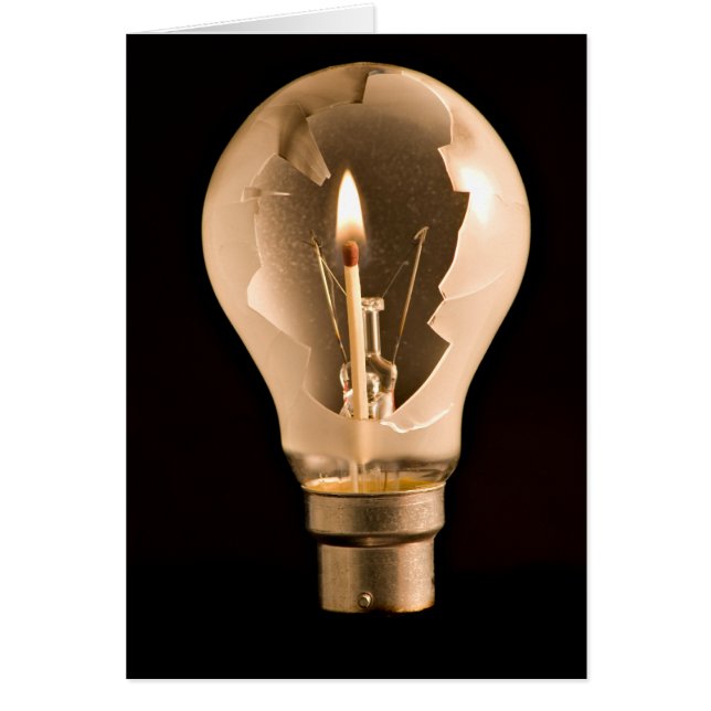 Cartão Lâmpada (Frente)