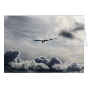 Cartão Lançamento de Sailplane