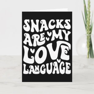 Cartão Lanches São Minha Linguagem do Amor Dia dos Namora