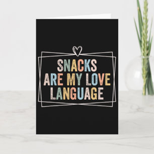 Cartão Lanches São Minha Linguagem do Amor Dia dos Namora
