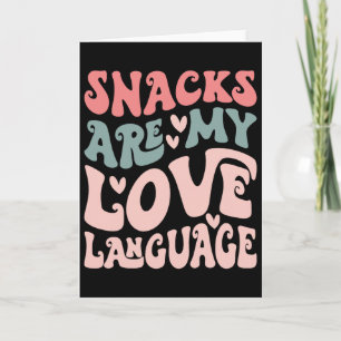 Cartão Lanches São Minha Linguagem do Amor Dia dos Namora