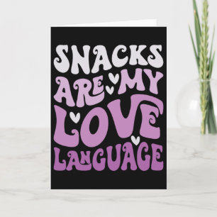 Cartão Lanches São Minha Linguagem do Amor Dia dos Namora