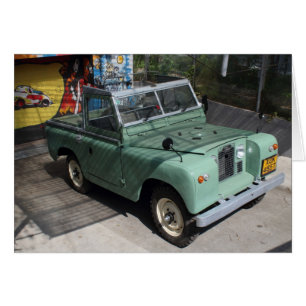 Cartão Land Rover Series II SWB
