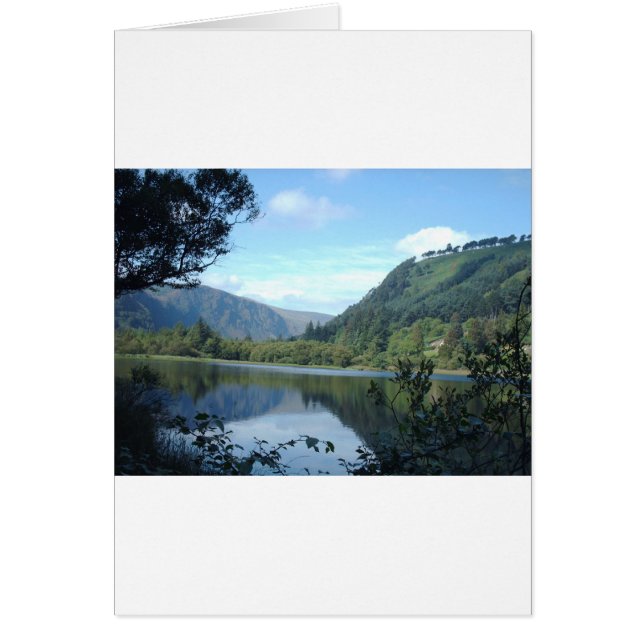 Cartão Landschaft, Glendalough (Frente)