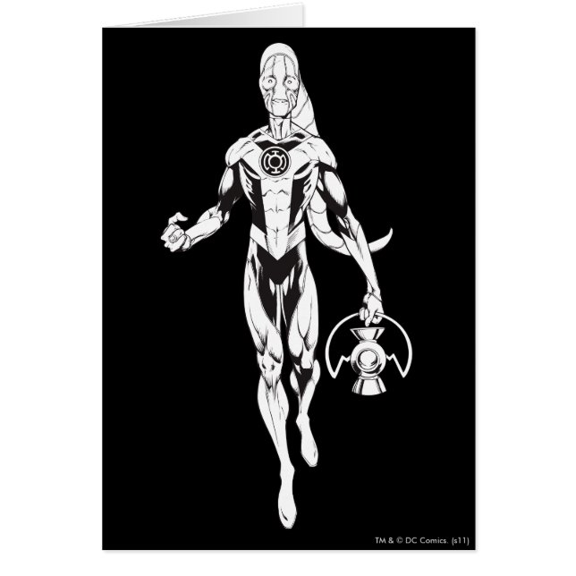 Cartão Lanterna Azul 6 (Frente)