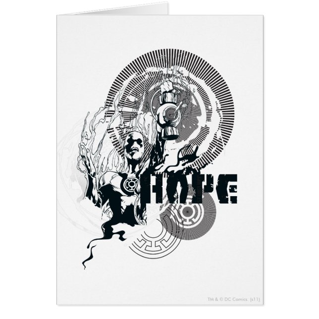 Cartão Lanterna Azul Gráfico 4 (Frente)