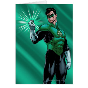 Cartão Lanterna Verde e Anel