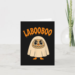 Cartão Laoo Halloween Ghost Divertido Para Crianças, Home