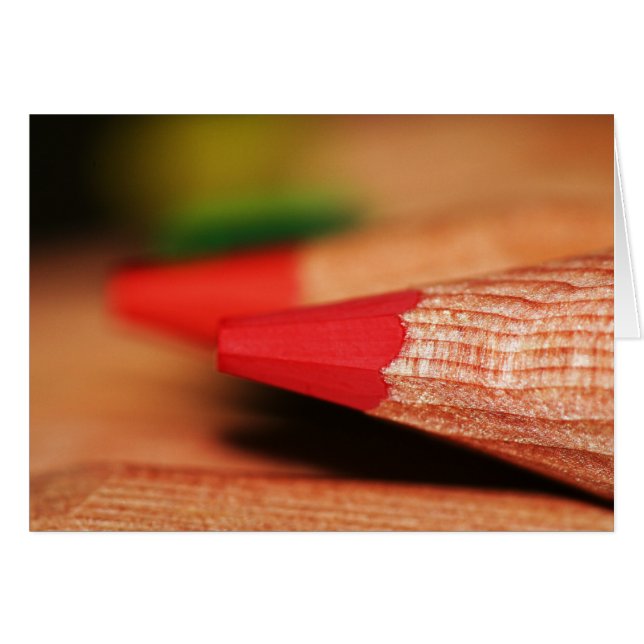 Cartão Lapices de Colores IV (Frente Horizontal)