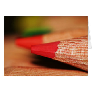 Cartão Lapices de Colores IV