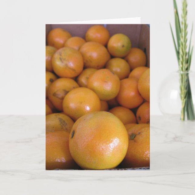 Cartão Laranjas 1 (Frente)