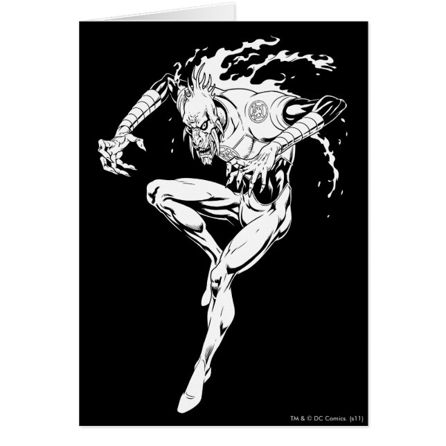 Cartão Larfleeze - Agente Laranja 3 (Frente)