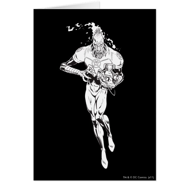 Cartão Larfleeze - Agente Laranja 6 (Frente)