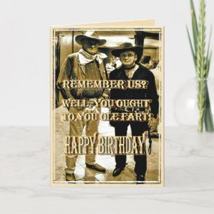 Cartão Larry's birthday card