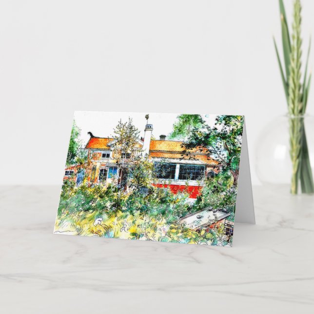 Cartão Larsson - O Algodão (Frente)