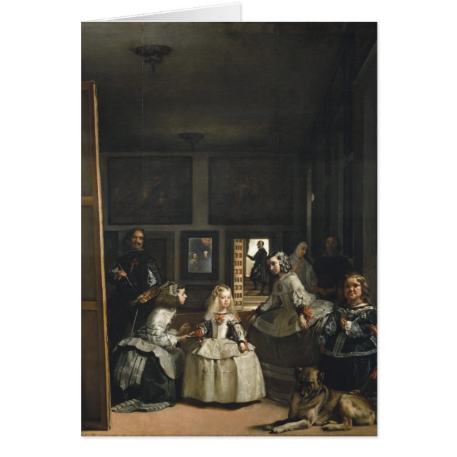 Cartão Las Meninas Diego Velázquez Fine Art (Frente)
