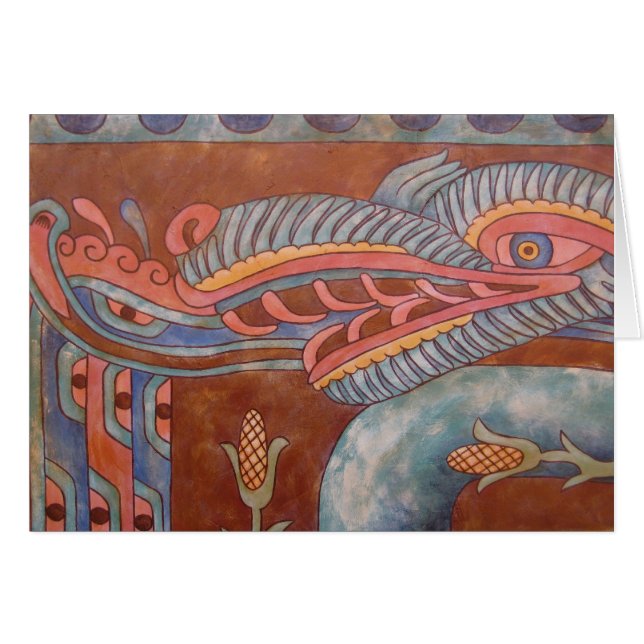 Cartão Las Semillas de Regando (que molha as sementes) (Frente Horizontal)