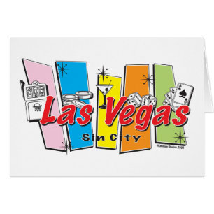 Cartão Las Vegas-Sin-City