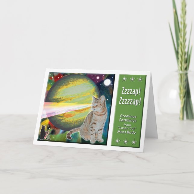 Cartão Laser-Gato Mossbody (Frente)