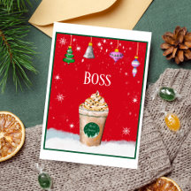 Latte de Natal Alegre Com Ornamento Vintage Para o
