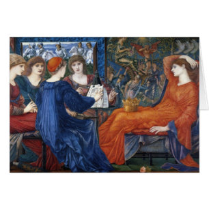 Cartão laus Veneris belas artes