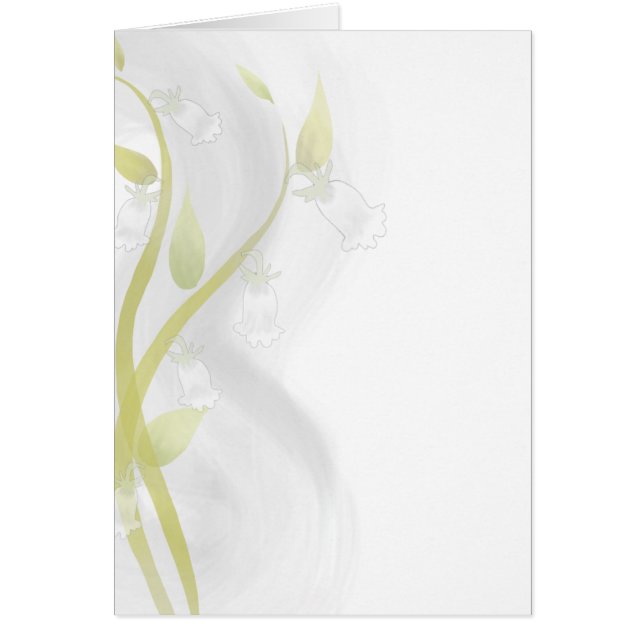 Cartão Lava Aquarela De Prata (Frente)