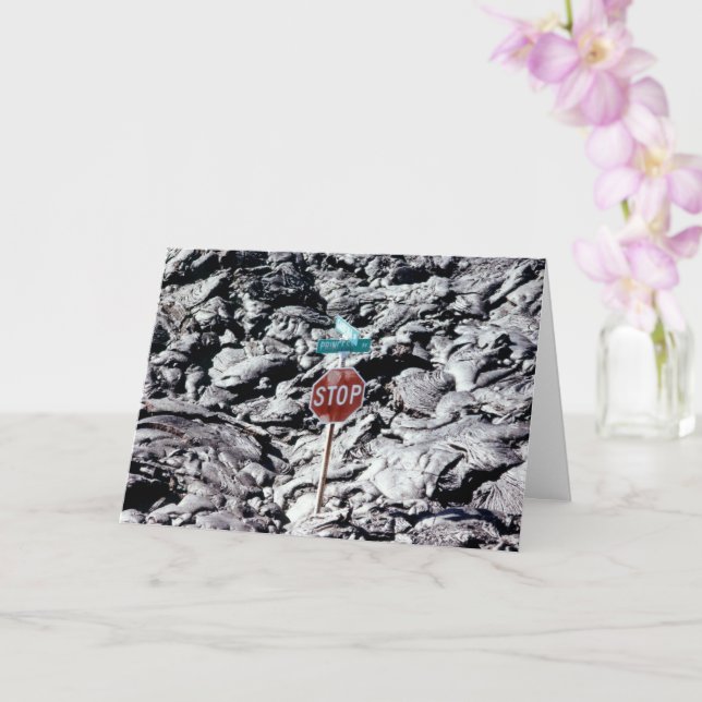 Cartão Lava Stop, Hawai'i - (Orquídea)