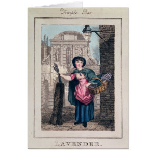 Cartão Lavanda, bar do templo, 'dos gritos de London