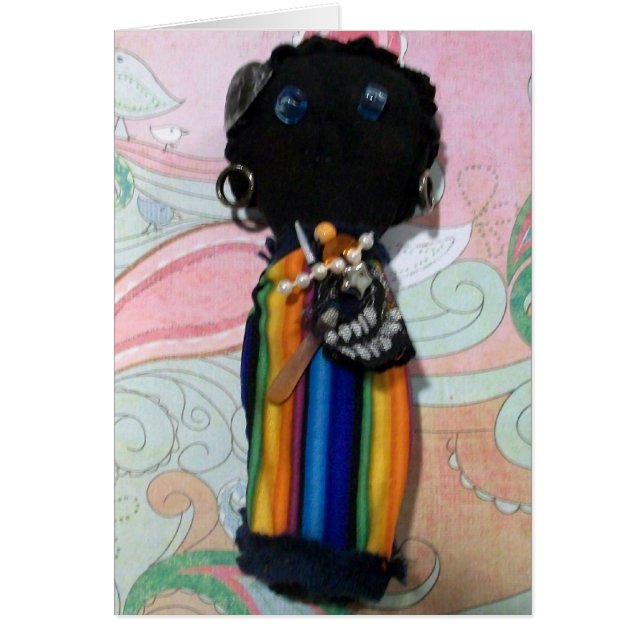 Cartão Laveau feliz (Frente)