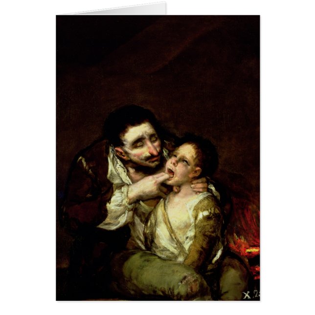 Cartão Lazarillo de Tormes, 1819 (Frente)