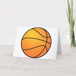 Cartão Lazer desportivo de basquete