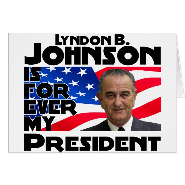 Cartão LB Johnson Forever (Frente Horizontal)