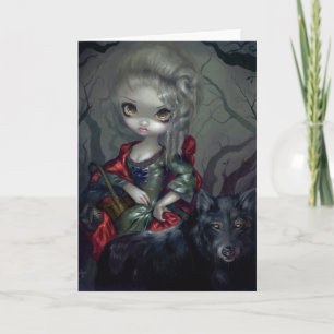 Cartão "Le Petit Chaperon Rouge" Greeting Card