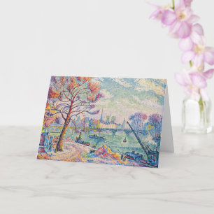 Cartão Le Pont Des Arts Paris Paul Signac