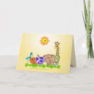 Cartão Le Soleil, le soleil