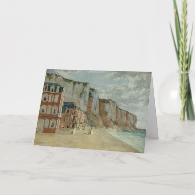 Cartão Le Tréport | Louise Abbéma (Frente)