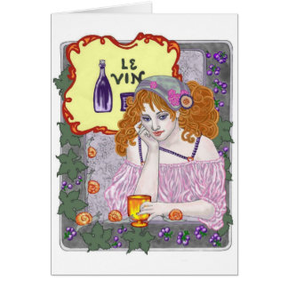 Cartão Le Vin Outra vez