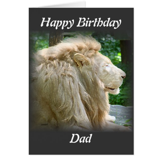 Cartão leão (Frente)