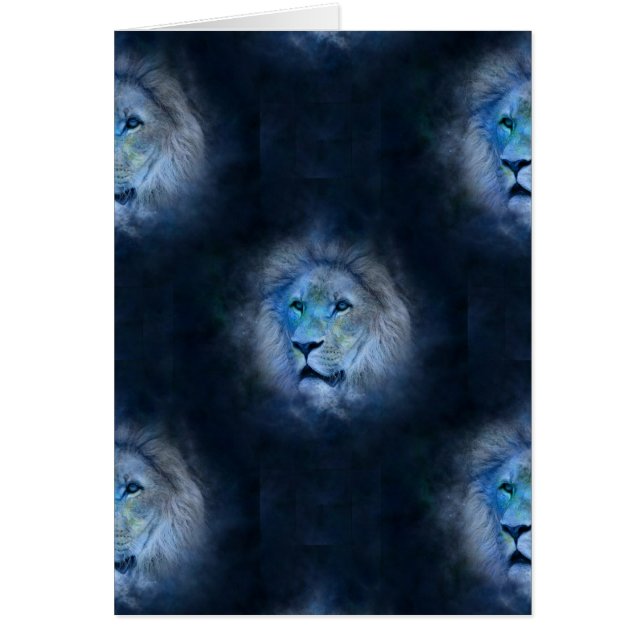 Cartão leão (Frente)