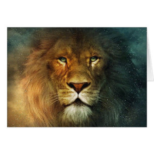 Cartão Leão africano
