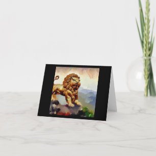 Cartão Leão de Foo Chinês (20)