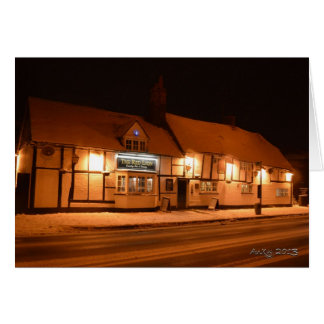 Cartão Leão Vermelho - Inverno