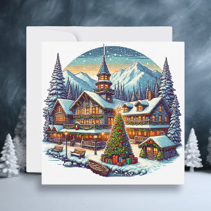 Cartão Leavenworth, Washington no Natal
