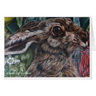 Cartão lebre ida hoje amanhã